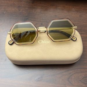 Chloe Tally 53mm Octagon Sunglasses